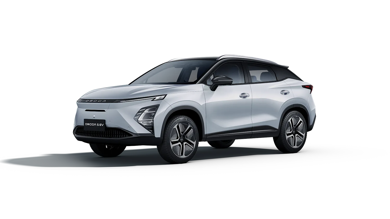 OMODA 5 EV — Alb metalizat bi-ton
